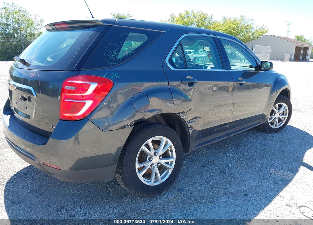 2017 CHEVROLET EQUINOX LS VIN: 2GNFLEEK1H6143400