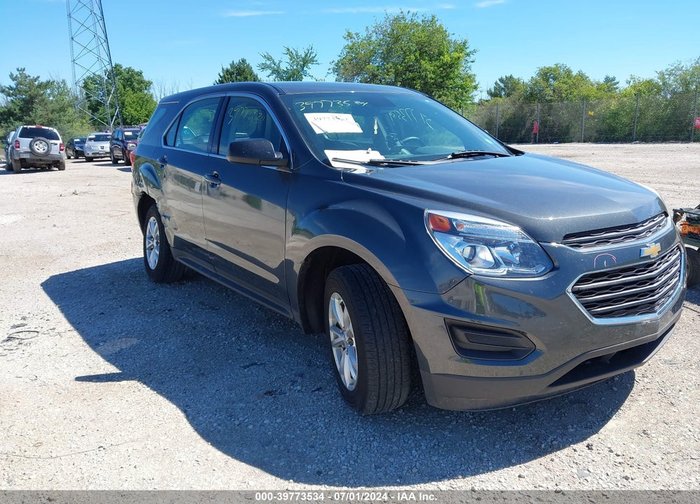2017 CHEVROLET EQUINOX LS VIN: 2GNFLEEK1H6143400