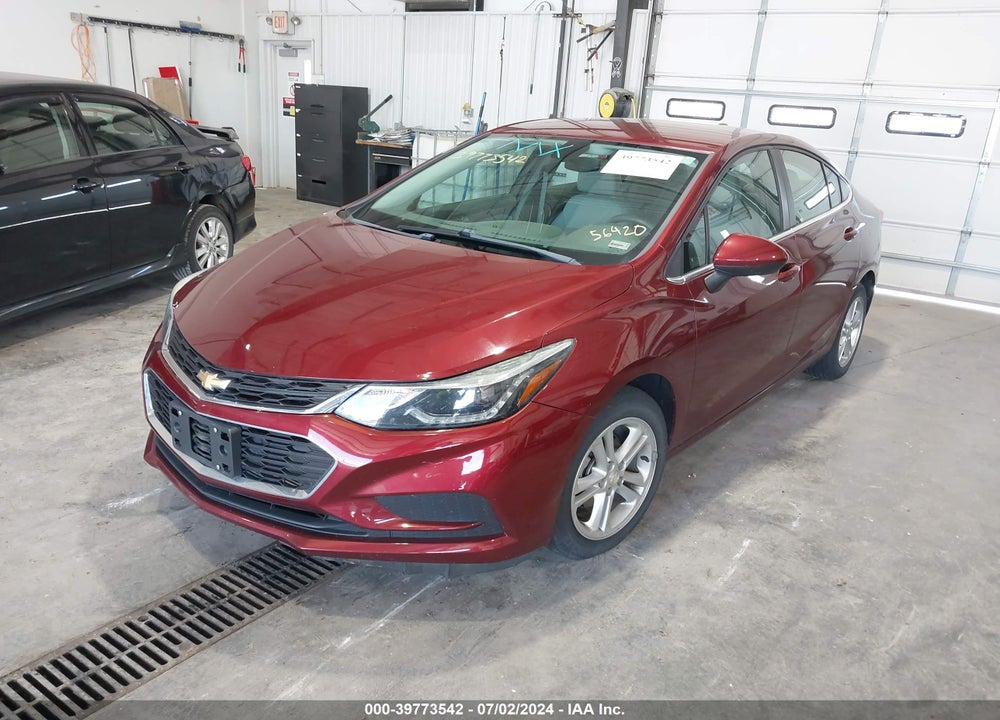 2016 CHEVROLET CRUZE LT AUTO VIN: 1G1BE5SM1G7316900