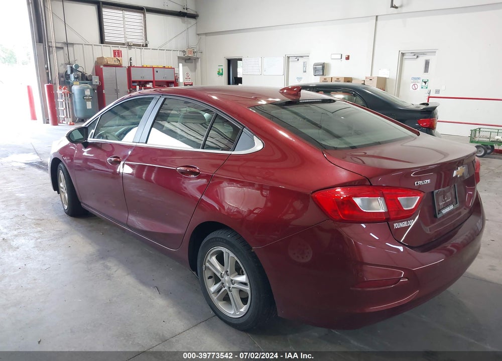 2016 CHEVROLET CRUZE LT AUTO VIN: 1G1BE5SM1G7316900