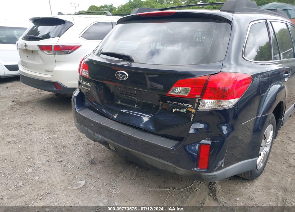 2013 SUBARU OUTBACK 2.5I VIN: 4S4BRBAC6D3254279