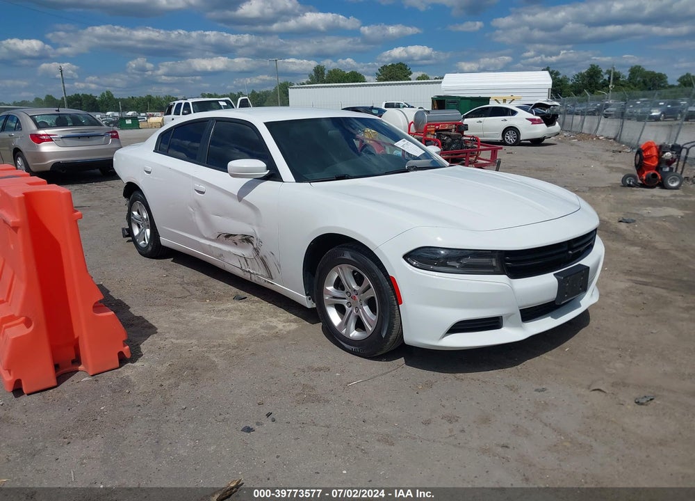 2019 DODGE CHARGER SXT RWD VIN: 2C3CDXBG9KH707315