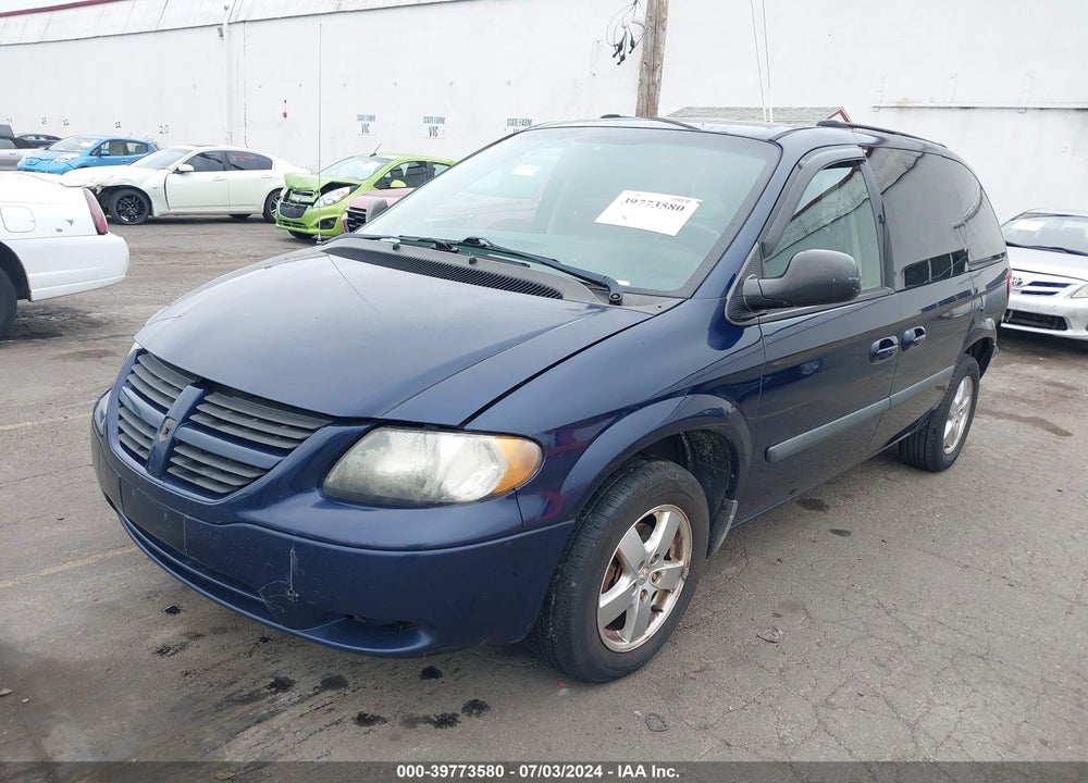 2005 DODGE CARAVAN SXT VIN: 1D4GP45R75B281933