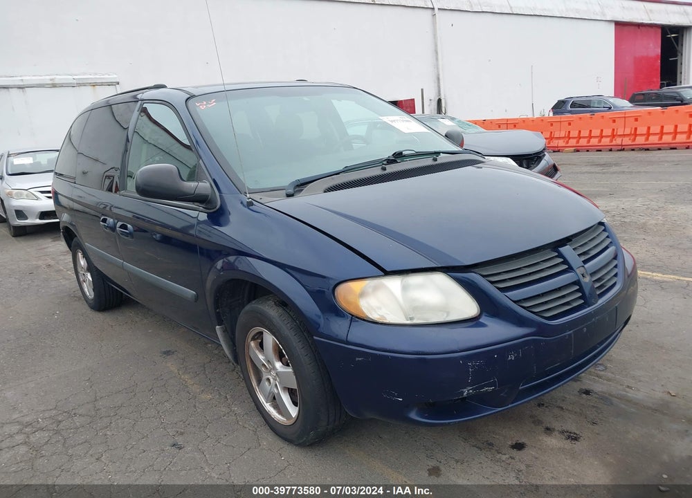 2005 DODGE CARAVAN SXT VIN: 1D4GP45R75B281933