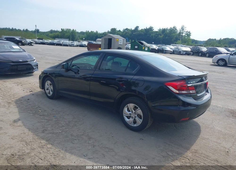 2015 HONDA CIVIC LX VIN: 19XFB2F54FE702096
