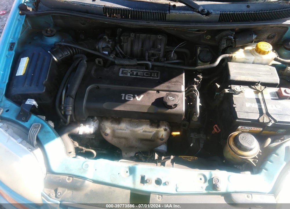 2006 CHEVROLET AVEO LT VIN: KL1TG66616B654517