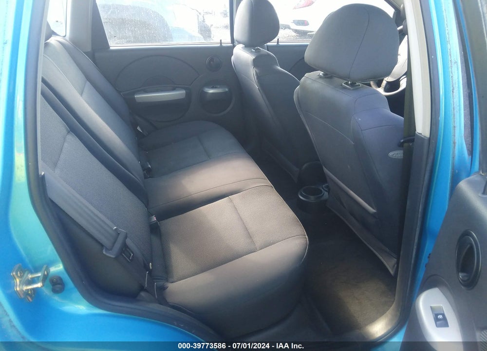 2006 CHEVROLET AVEO LT VIN: KL1TG66616B654517