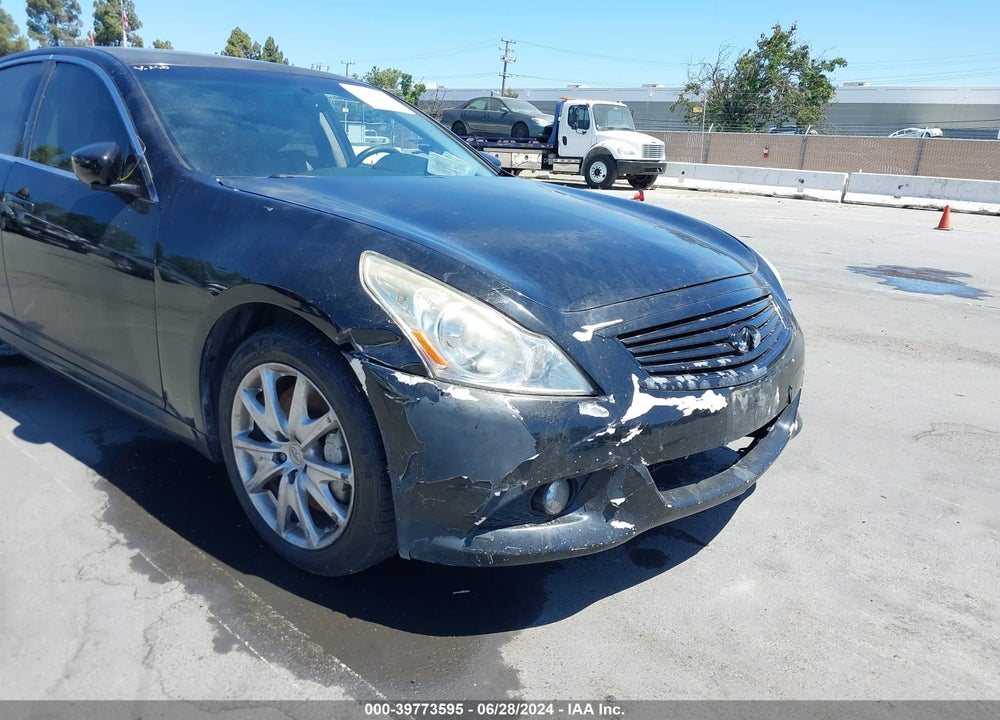 2012 INFINITI G37 JOURNEY VIN: JN1CV6AP8CM623816