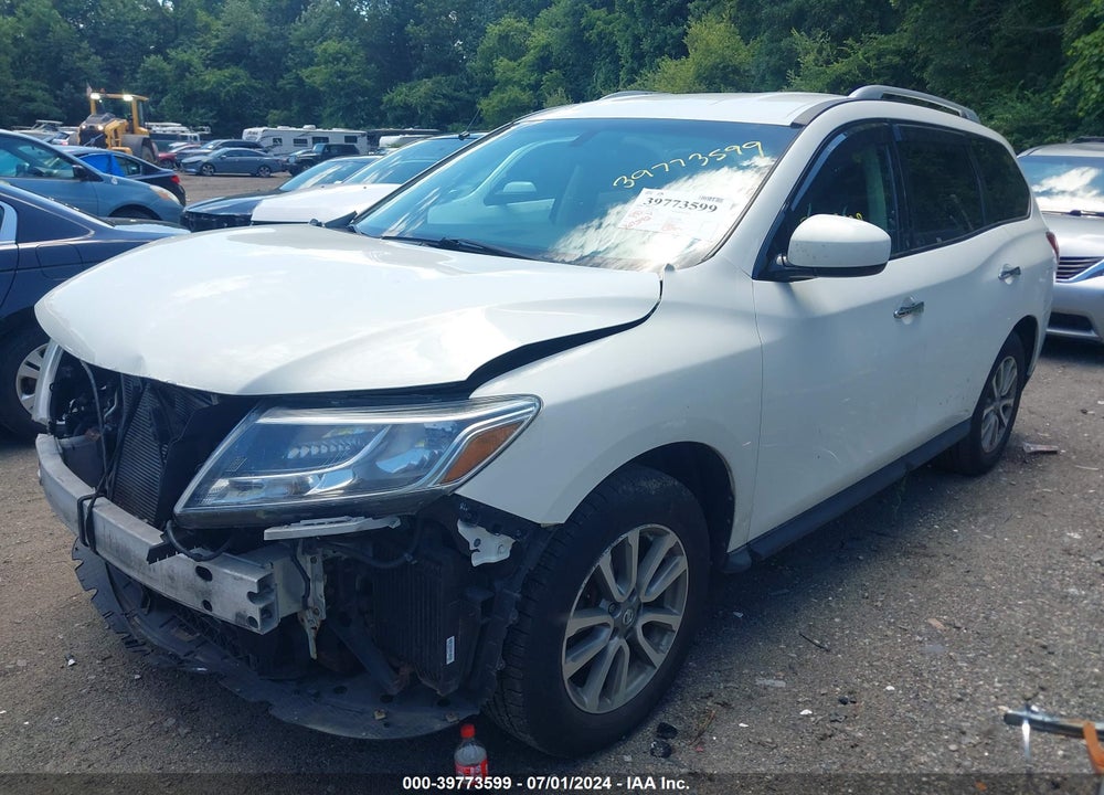 2013 NISSAN PATHFINDER SV VIN: 5N1AR2MM0DC626523