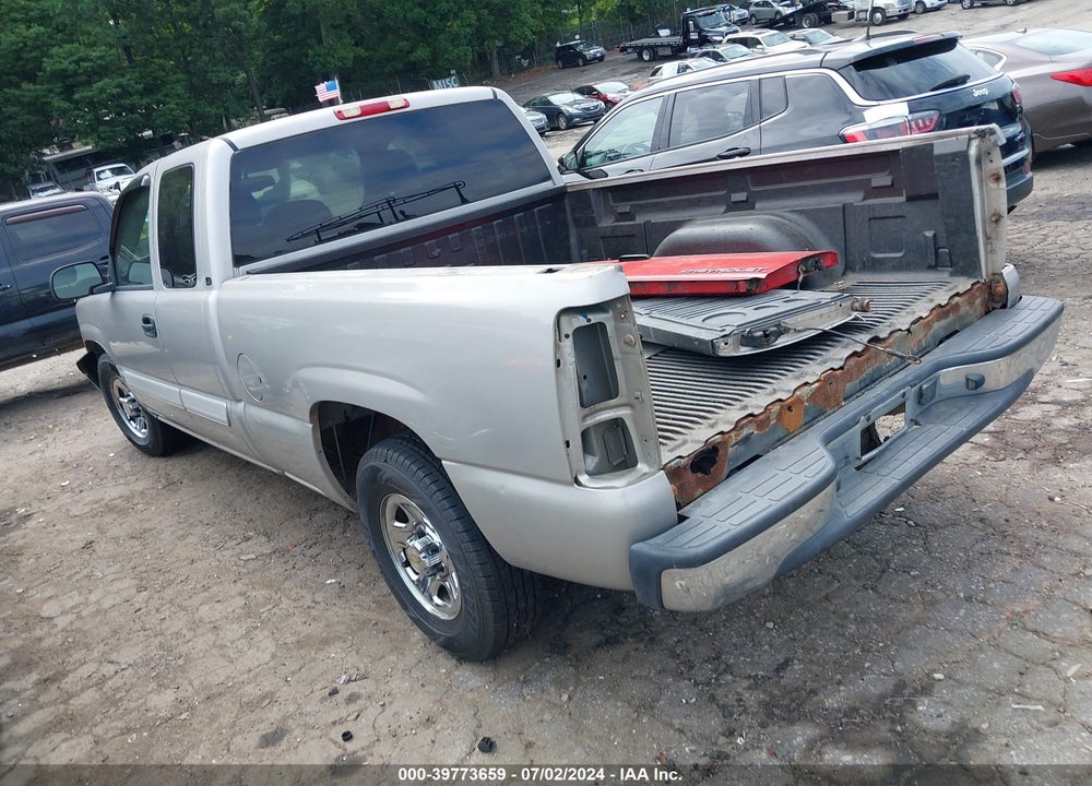 2004 CHEVROLET SILVERADO 1500 LS VIN: 2GCEC19V741185899