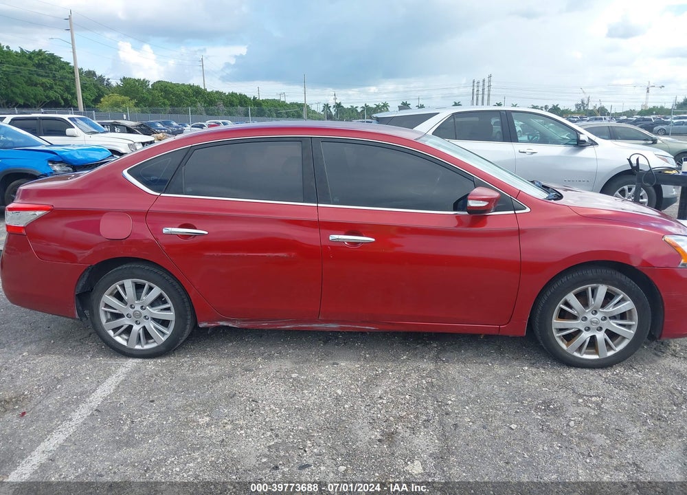 2013 NISSAN SENTRA SL VIN: 3N1AB7AP1DL693420