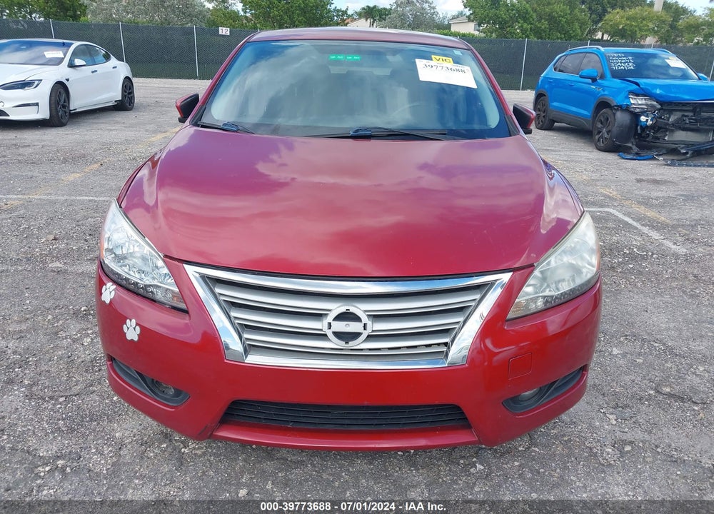 2013 NISSAN SENTRA SL VIN: 3N1AB7AP1DL693420
