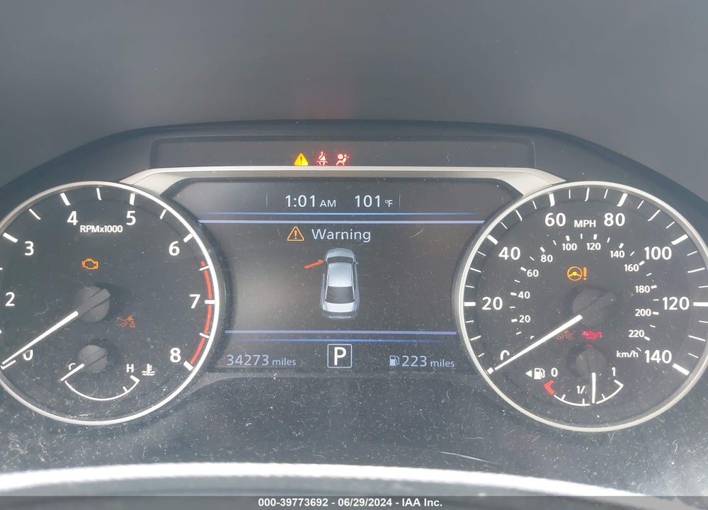 2021 NISSAN ALTIMA SV FWD VIN: 1N4BL4DV8MN332473