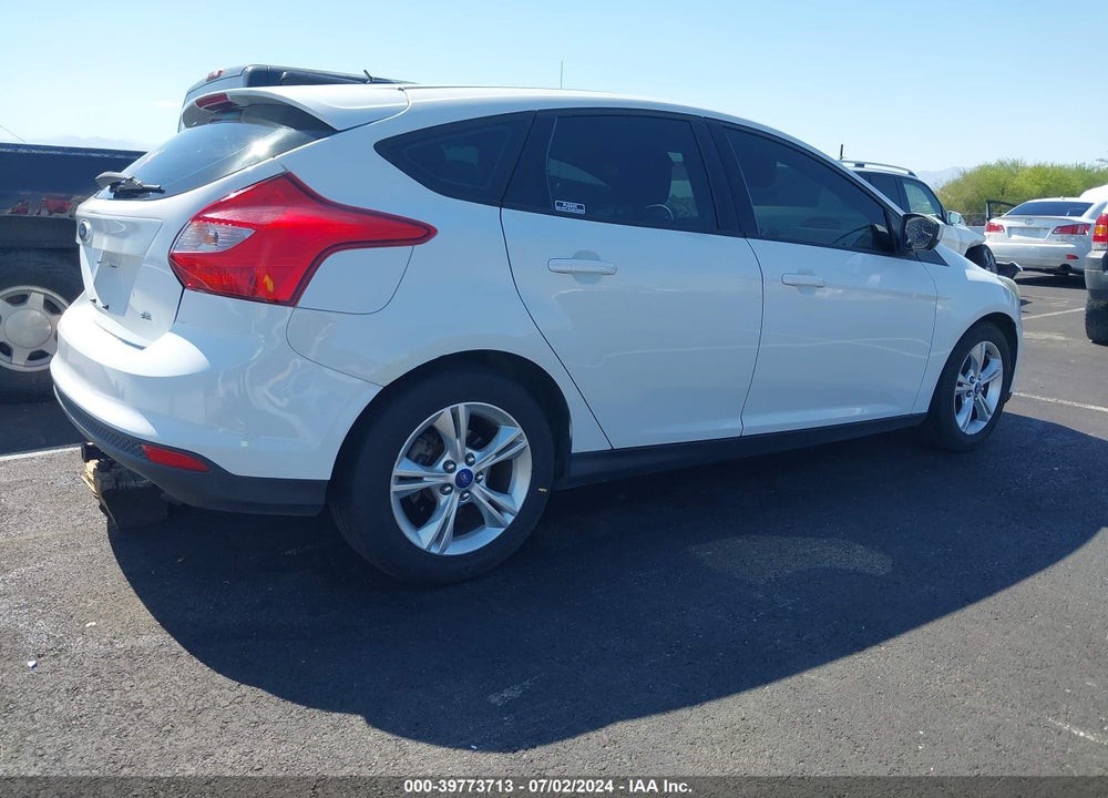2012 FORD FOCUS SE VIN: 1FAHP3K23CL277670