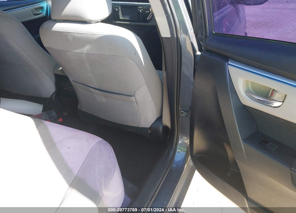 2015 TOYOTA COROLLA LE VIN: 5YFBURHEXFP179678