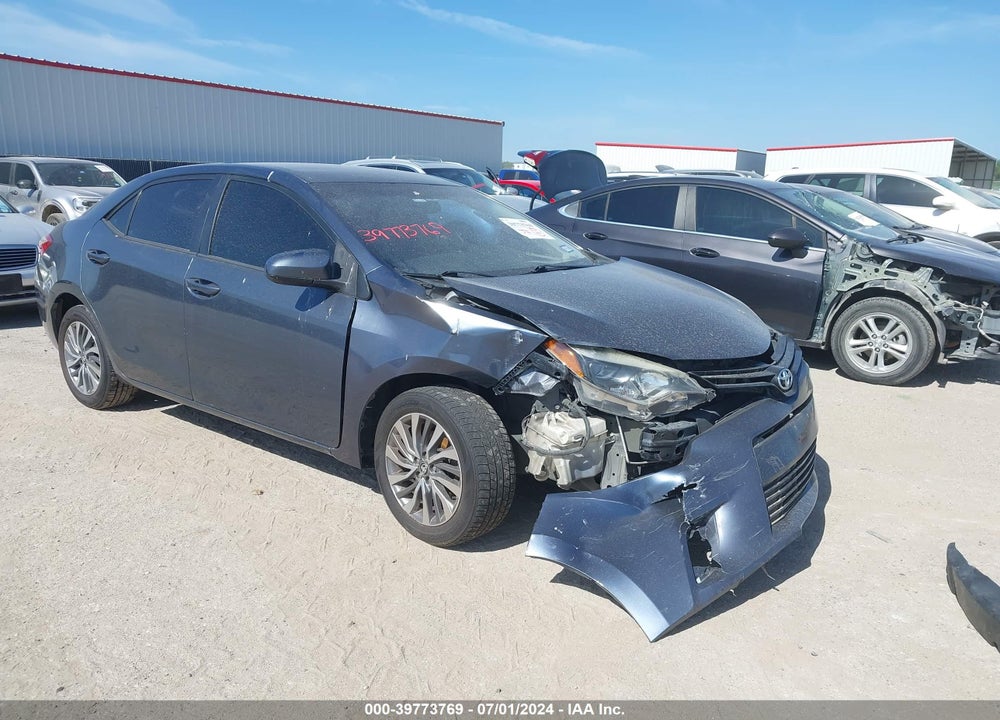 2015 TOYOTA COROLLA LE VIN: 5YFBURHEXFP179678