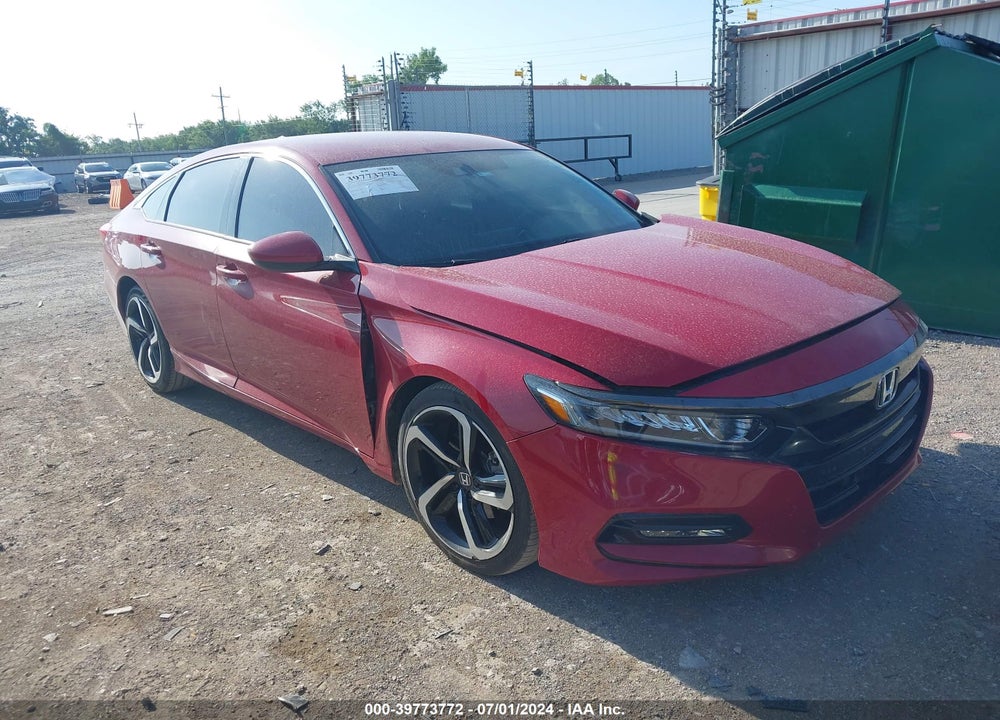 2020 HONDA ACCORD SPORT VIN: 1HGCV1F30LA097321