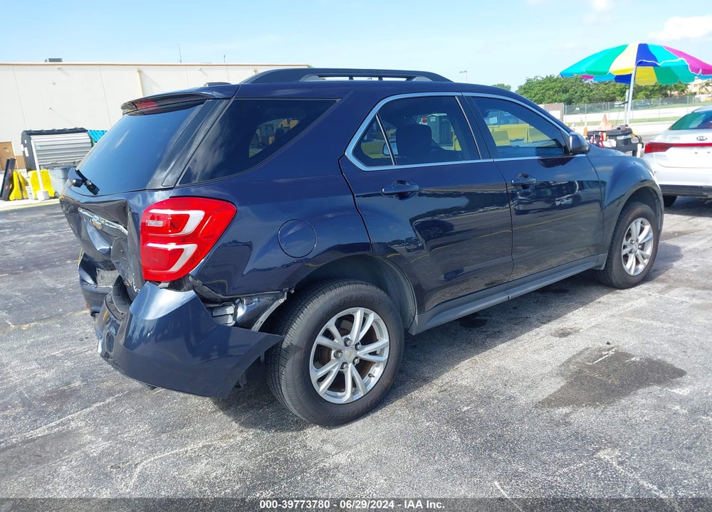 2016 CHEVROLET EQUINOX LT VIN: 2GNALCEK4G1118596
