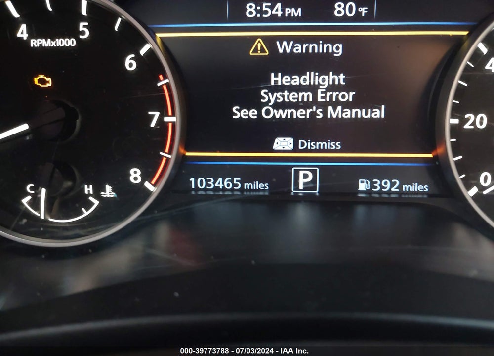 2019 NISSAN ALTIMA 2.5 SR VIN: 1N4BL4CV3KC153283