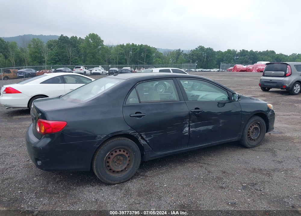 2009 TOYOTA COROLLA LE VIN: 2T1BU40E59C043705