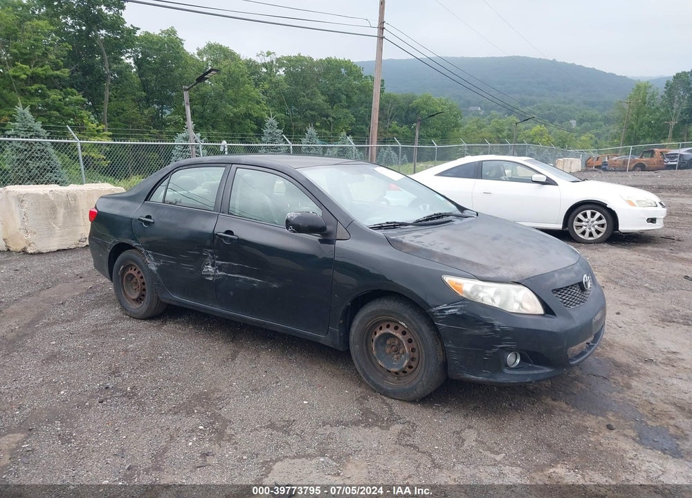 2009 TOYOTA COROLLA LE VIN: 2T1BU40E59C043705