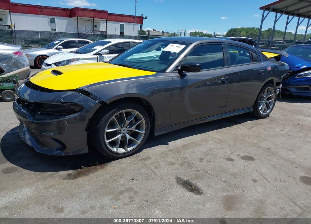 2023 DODGE CHARGER GT VIN: 2C3CDXHG2PH576047