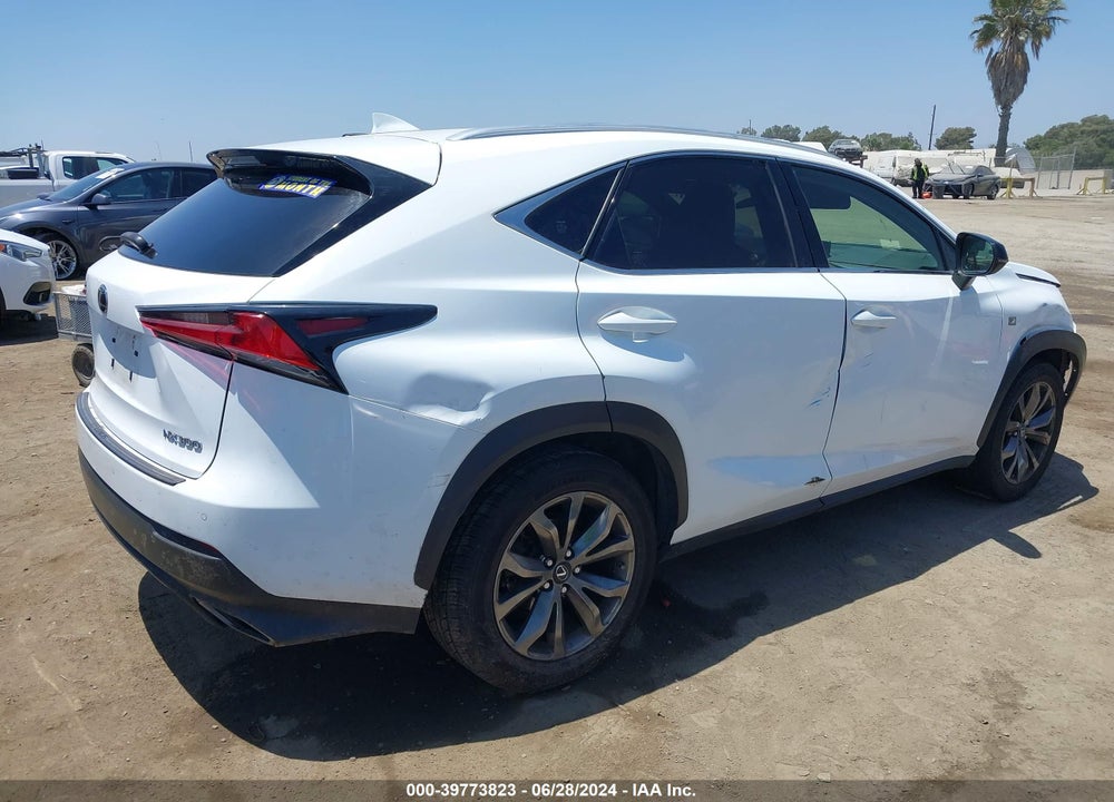 2019 LEXUS NX 300 F-SPORT VIN: JTJYARBZ5K2118758