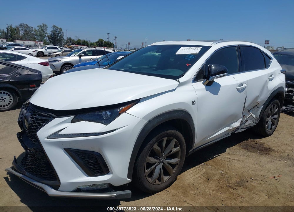 2019 LEXUS NX 300 F-SPORT VIN: JTJYARBZ5K2118758