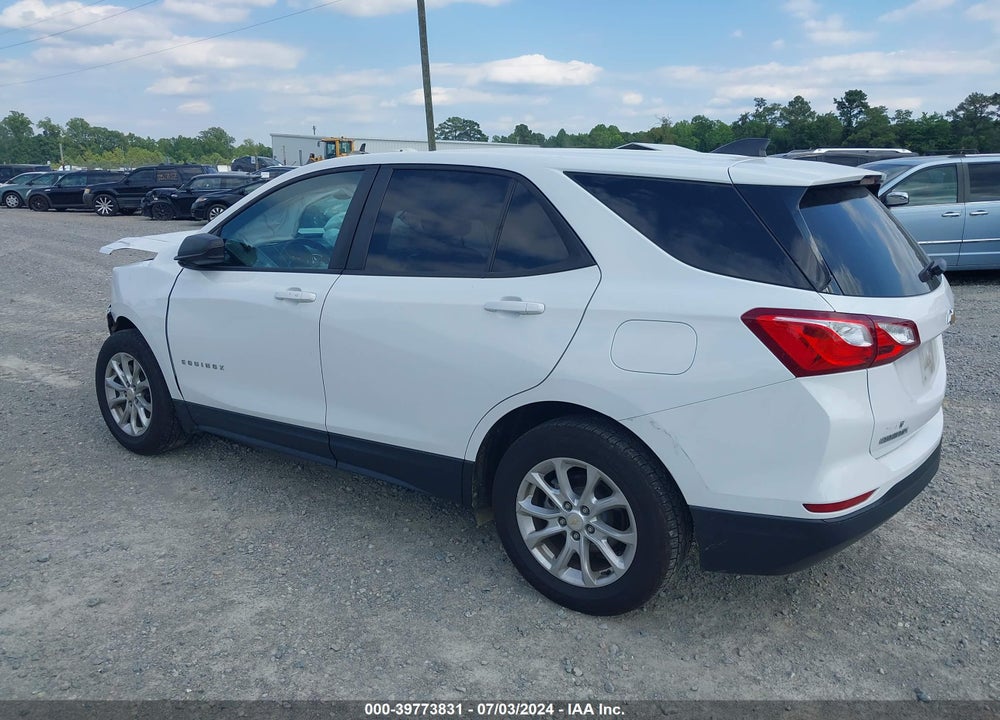 2020 CHEVROLET EQUINOX FWD LS VIN: 2GNAXHEV9L6170587