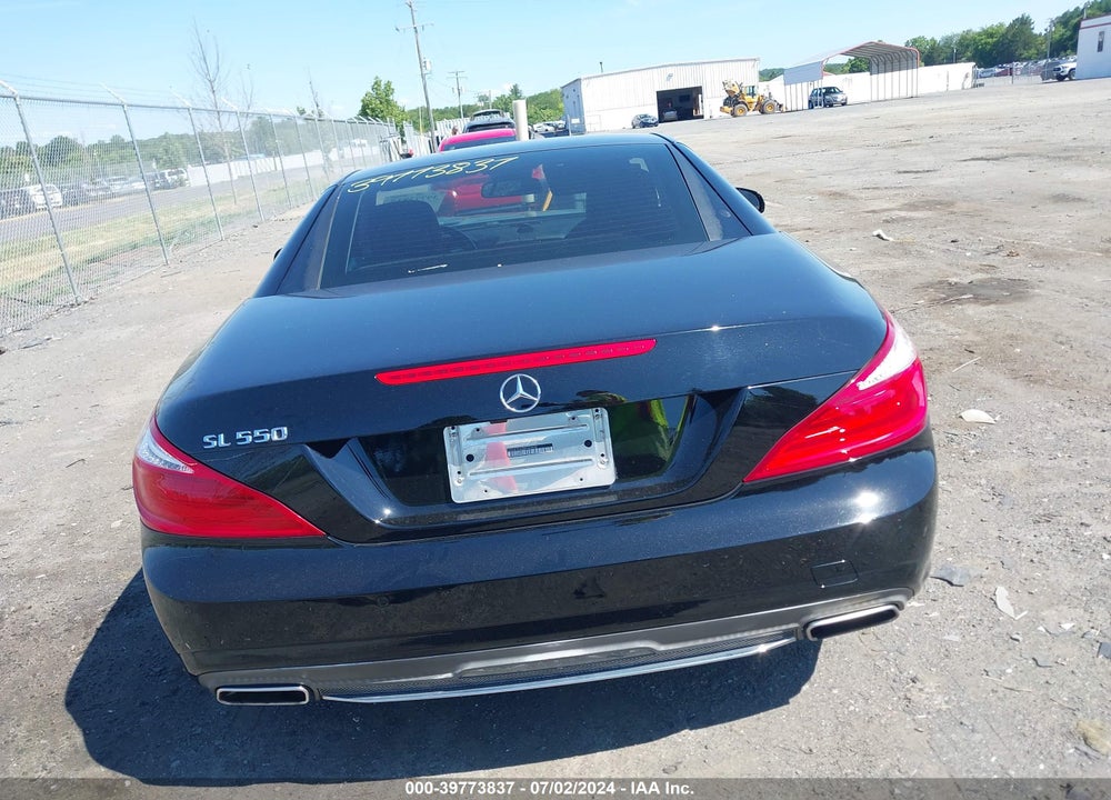 2013 MERCEDES-BENZ SL 550 VIN: WDDJK7DA3DF020438
