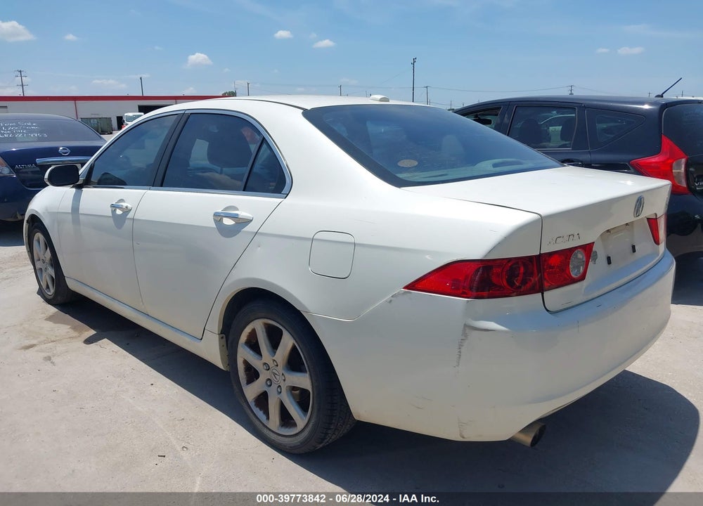2005 ACURA TSX VIN: JH4CL96835C017403