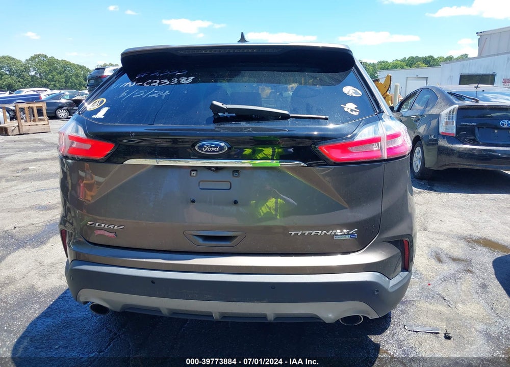 2019 FORD EDGE TITANIUM VIN: 2FMPK4K92KBC23388