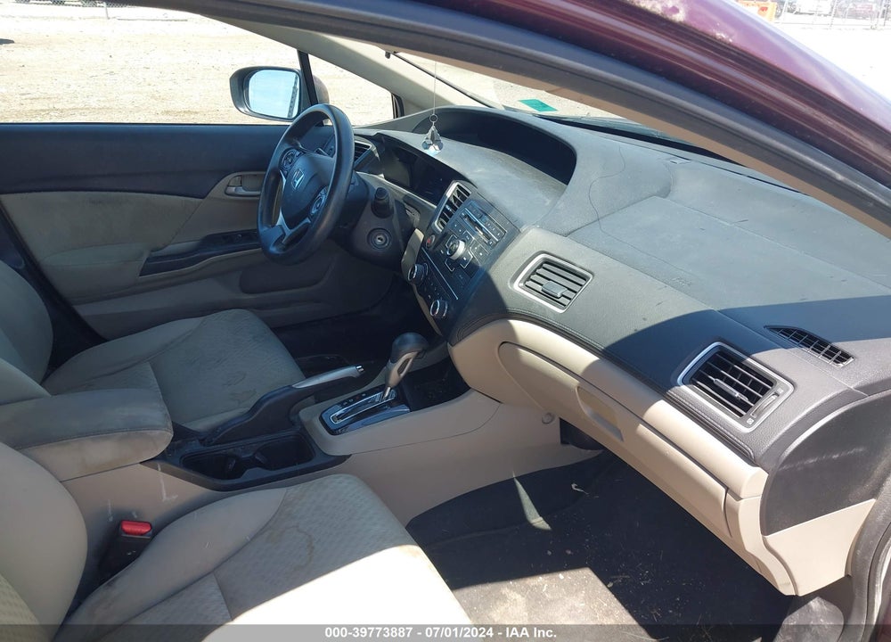 2015 HONDA CIVIC LX VIN: 19XFB2F51FE080380