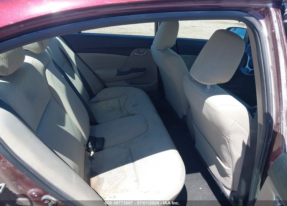 2015 HONDA CIVIC LX VIN: 19XFB2F51FE080380