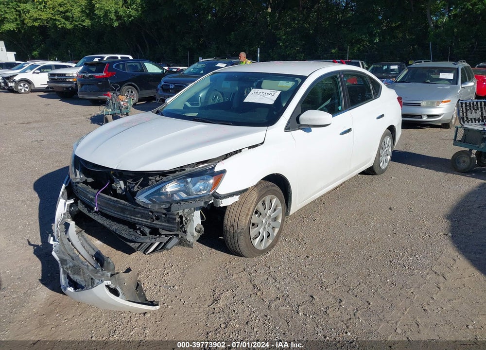 2019 NISSAN SENTRA S VIN: 3N1AB7AP5KY376403
