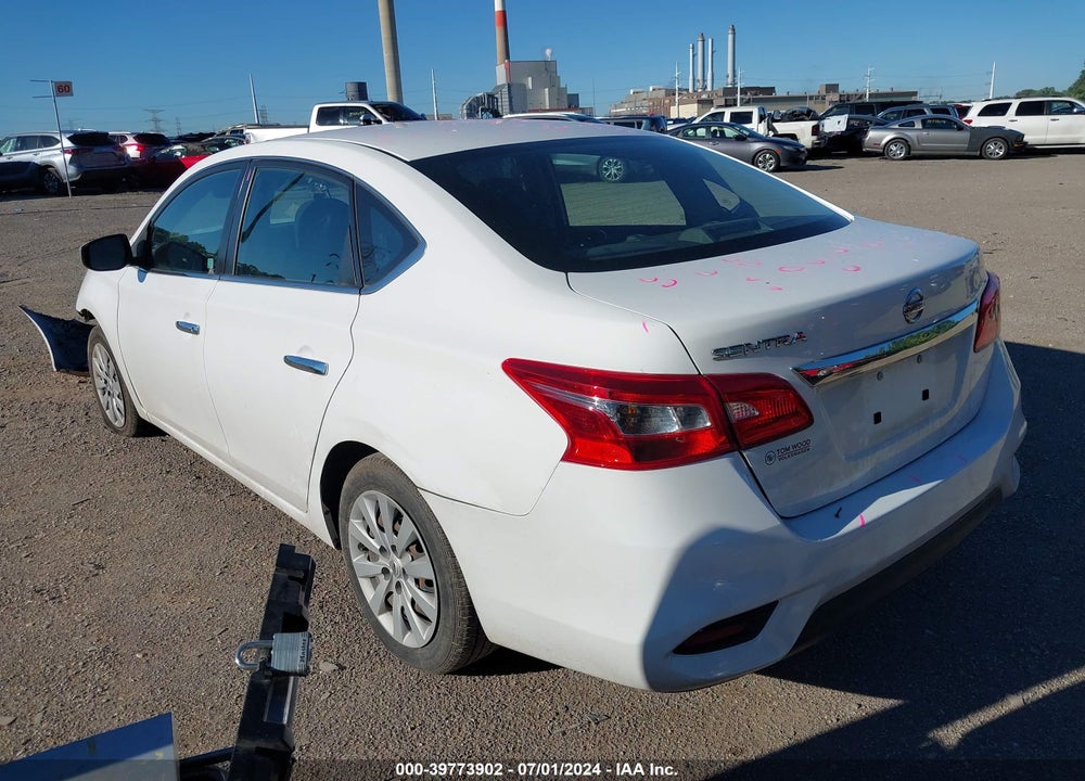 2019 NISSAN SENTRA S VIN: 3N1AB7AP5KY376403
