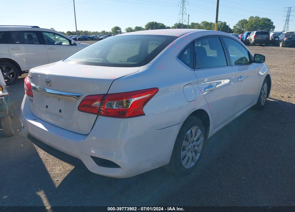 2019 NISSAN SENTRA S VIN: 3N1AB7AP5KY376403
