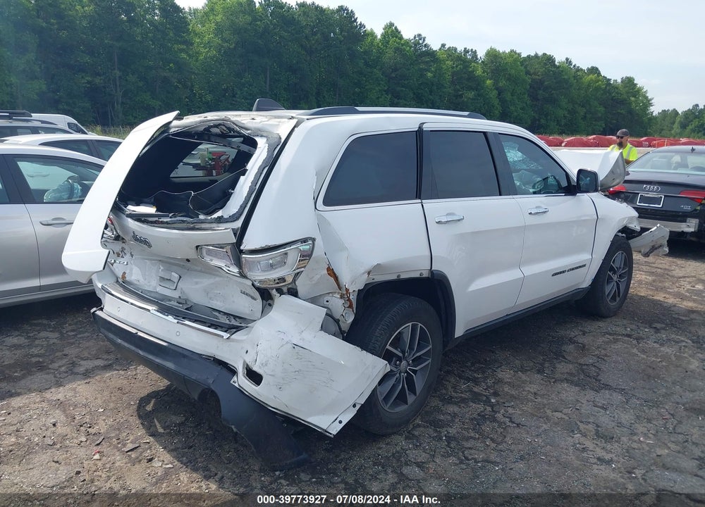 2017 JEEP GRAND CHEROKEE VIN: 1C4RJFBG6HC940704