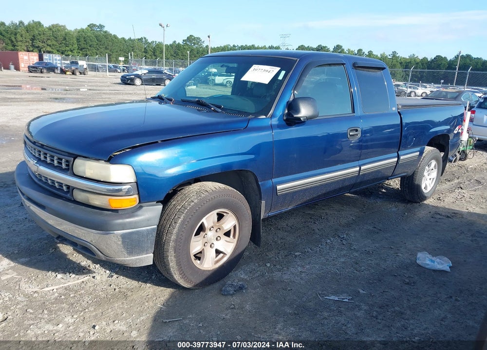 2000 CHEVROLET SILVERADO 1500 VIN: 1GCEK19V6YE205566