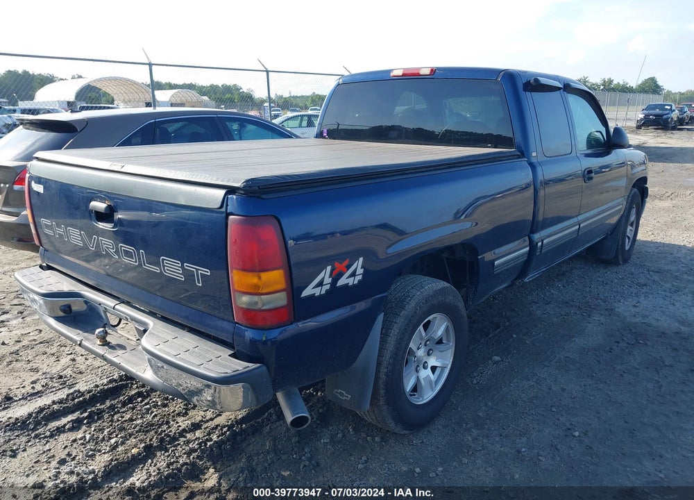 2000 CHEVROLET SILVERADO 1500 VIN: 1GCEK19V6YE205566