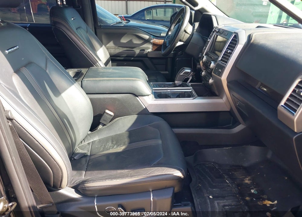 2016 FORD F-150 PLATINUM VIN: 1FTEW1EG8GFA67940