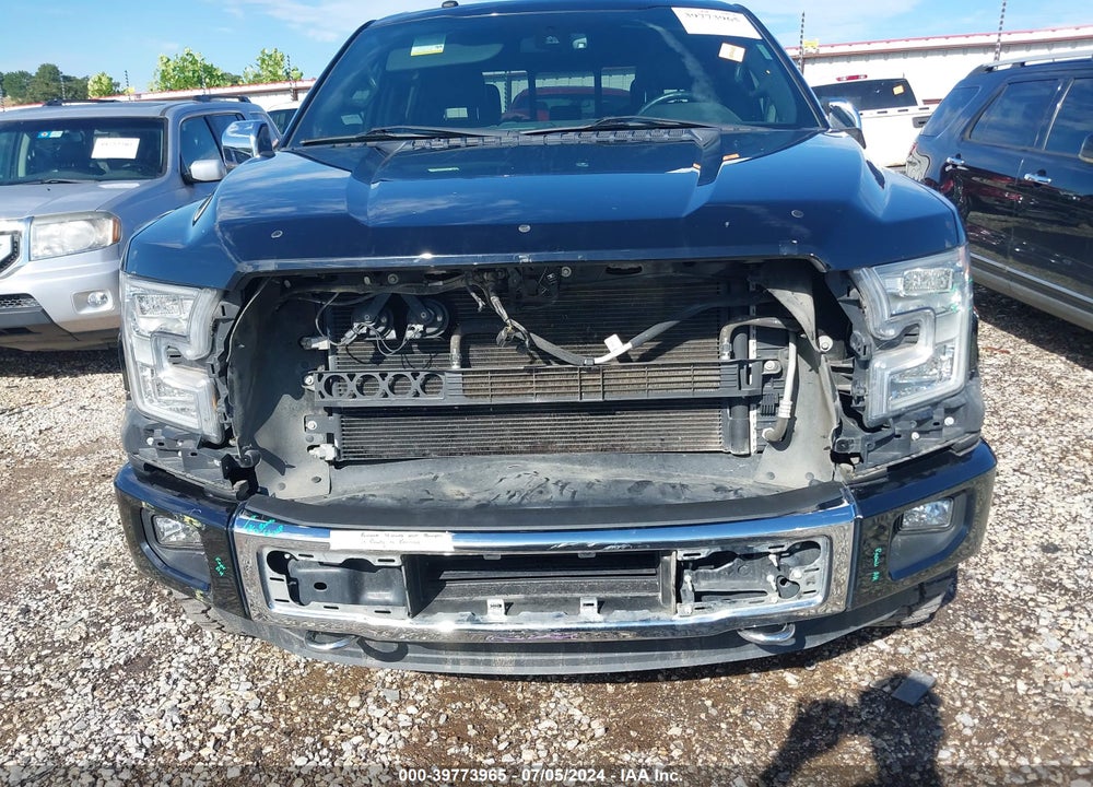 2016 FORD F-150 PLATINUM VIN: 1FTEW1EG8GFA67940