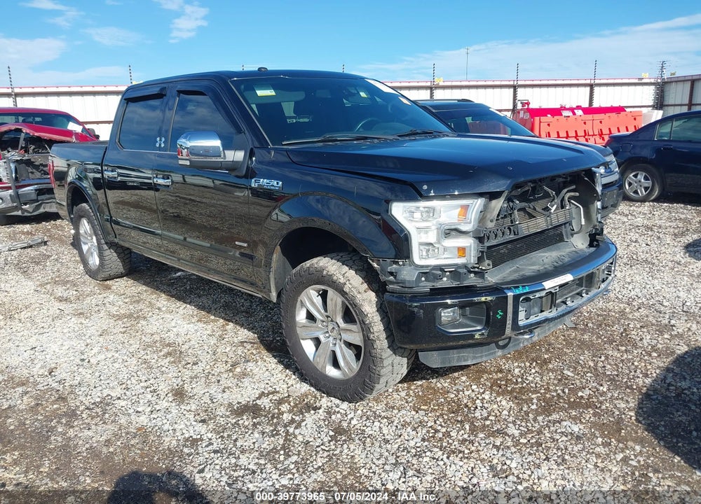 2016 FORD F-150 PLATINUM VIN: 1FTEW1EG8GFA67940