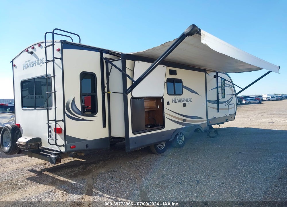 2017 FOREST RIVER HEMISPHERE 272RL VIN: 4X4TSBC23HU080957