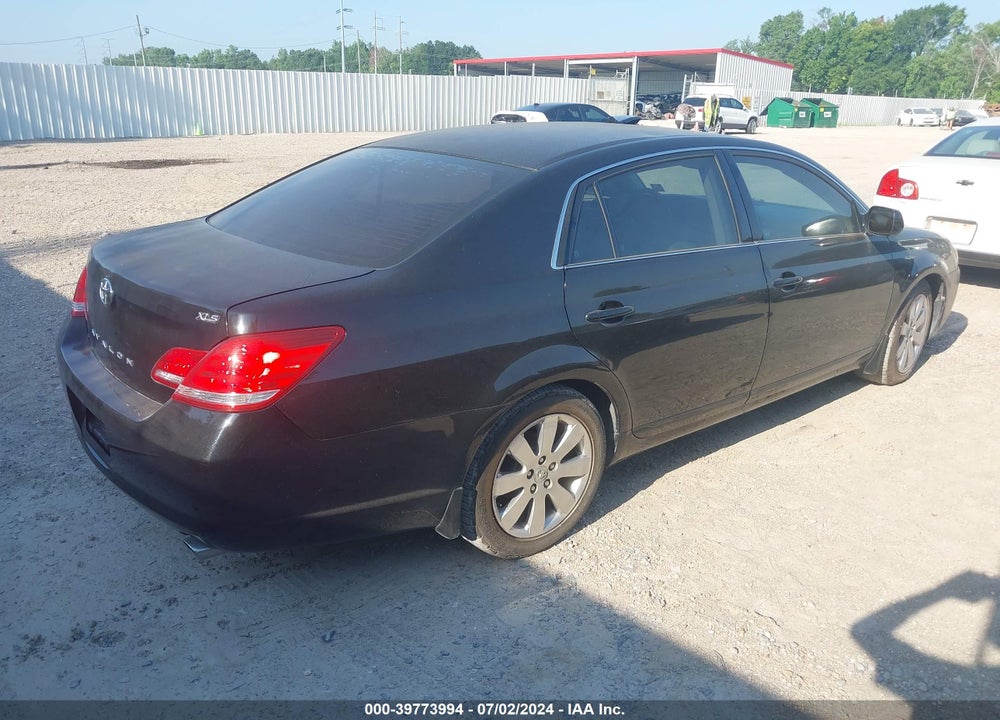 2006 TOYOTA AVALON XLS VIN: 4T1BK36B26U107738
