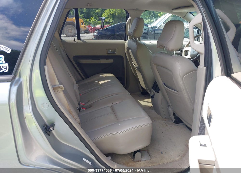 2007 FORD EDGE SEL PLUS VIN: 2FMDK49CX7BA52983