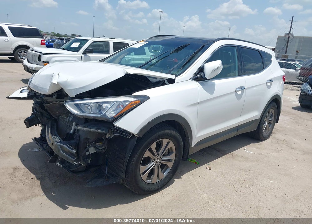 2015 HYUNDAI SANTA FE SPORT 2.4L VIN: 5XYZU3LB2FG239630