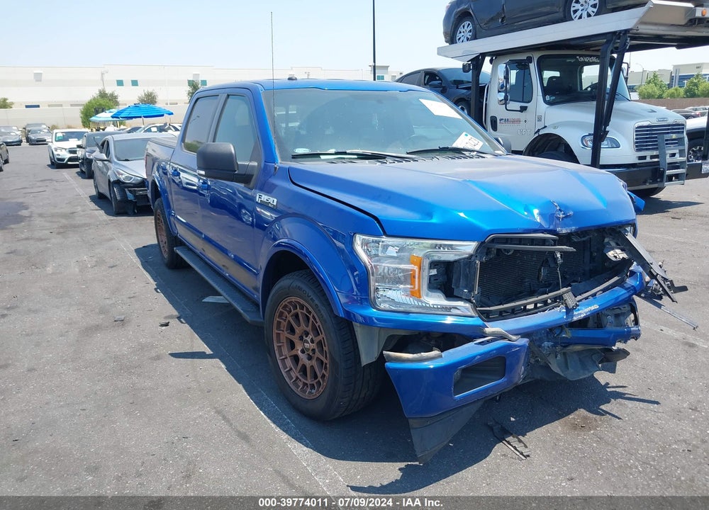 2018 FORD F-150 XLT VIN: 1FTEW1CP5JKC95816