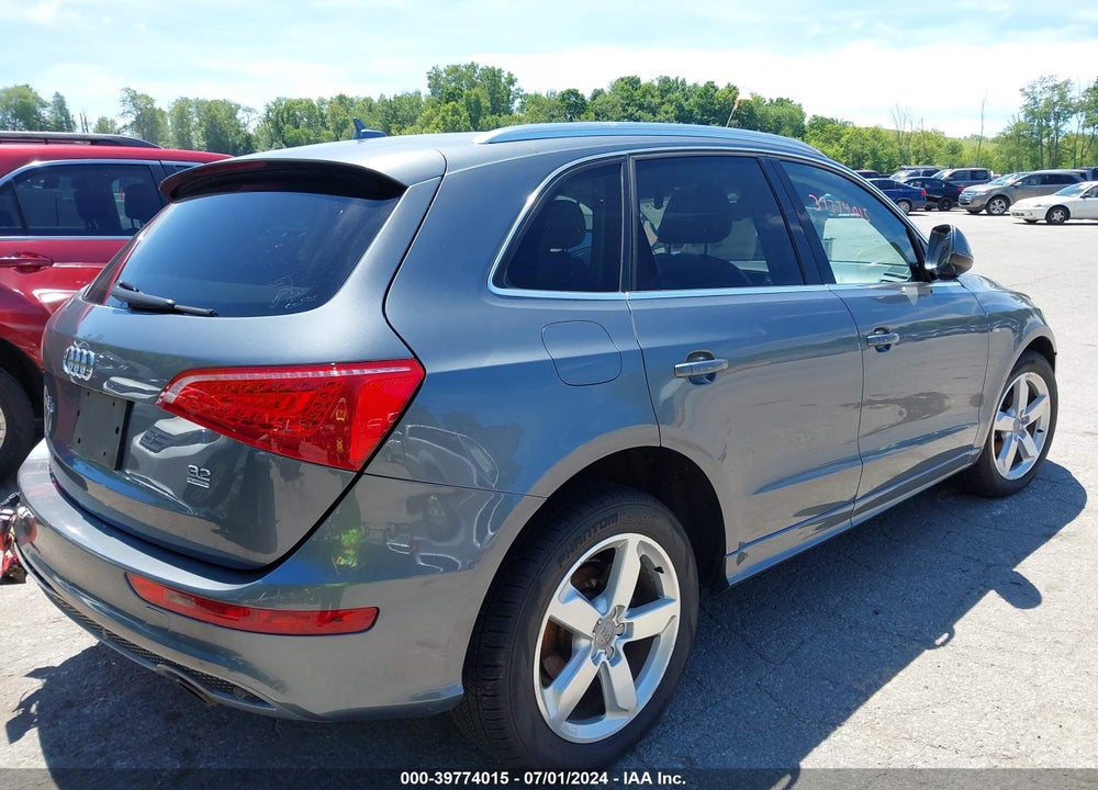 2012 AUDI Q5 3.2 PREMIUM PLUS VIN: WA1DKAFP4CA134623