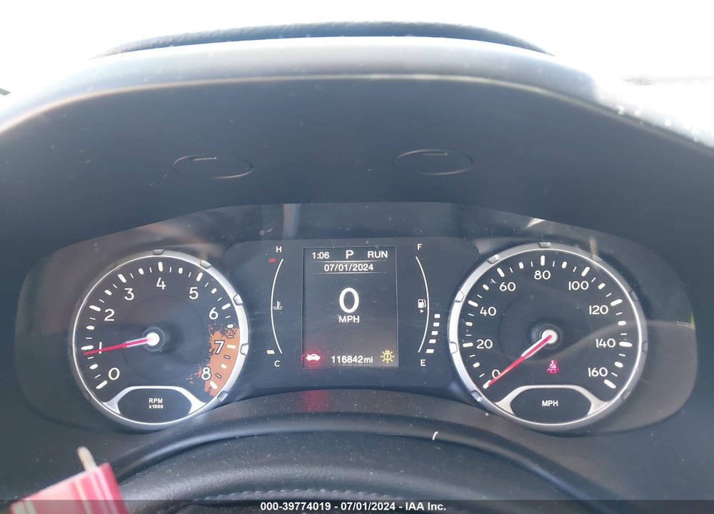 2016 JEEP RENEGADE LATITUDE VIN: ZACCJABT3GPC51395